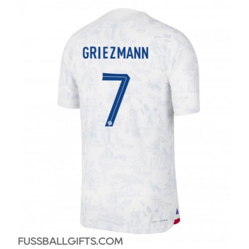 Frankreich Antoine Griezmann #7 Fußballbekleidung Auswärtstrikot WM 2022 Kurzarm